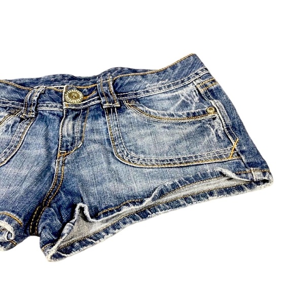 Aeropostale  Women’s/ Junior’s Denim Jean Shorts Junior Size 7/ 8 - Picture 3 of 14